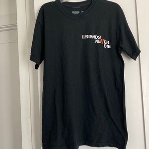 Vlone Juice Wrld 999 T-Shirt Black/Orange